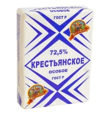 Масло "Крестьянское" 72,5% 180гр
