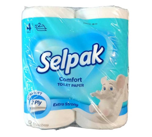 SELPAK туал.бумага Comfort 2сл 4рул