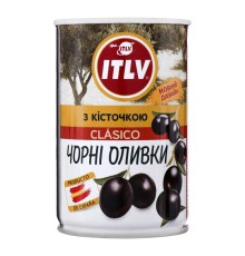 Маслины itlv с косточкой 280г х 12 Испания