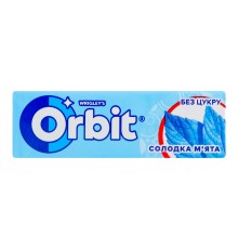 Жевательная резинка wrigley's Orbit сладкая мята 13.6г м/у