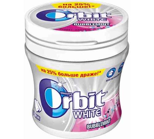 Жевательная резинка Орбит BUBBLEMINT