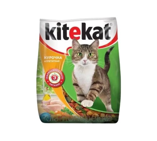 Корм для кошек kitekat сух курочка аппетитная 18x 350г 10132063