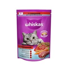 Whiskas сух подушечки для стерилизованных кошек говядина 11x 350г