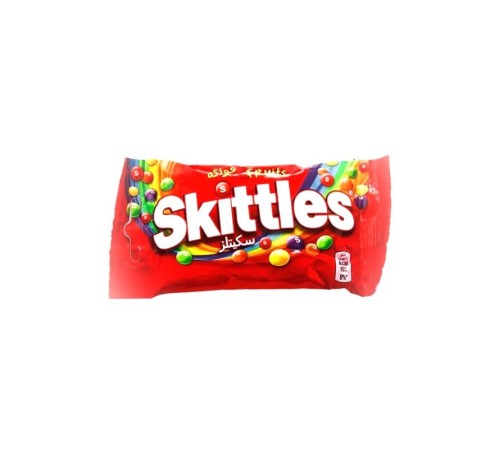 Драже skitlles, в сахарной глазури фрукты, 38г, м/у