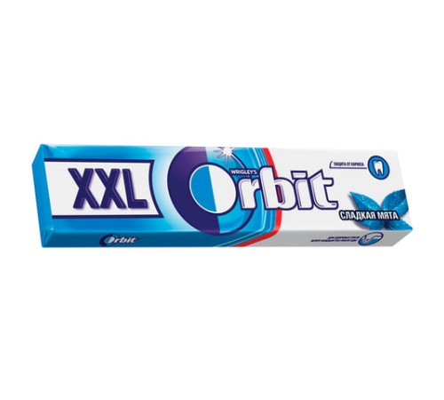 Жевательная резинка wrigley's Orbit xxl сладкая мята 20.4г м/у