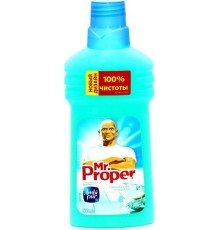 Mr.proper моющая жидкость для полов и стен 500мл горный ручей и прохлада /20