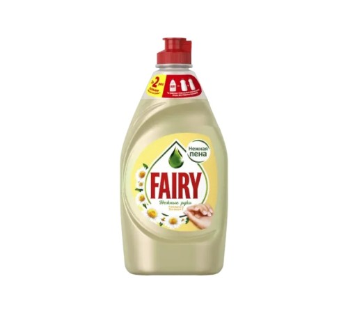 Fairy средство для мытья посуды 450м (21ш/у) ромашка и витамин е (нежные руки)