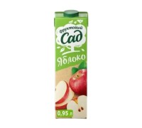 Фруктовый Сад 0.95л яблоко осветлен. нектар
