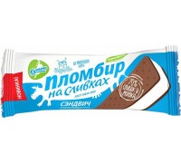 Мороженое Сэндвич "Пломбир на сливках"