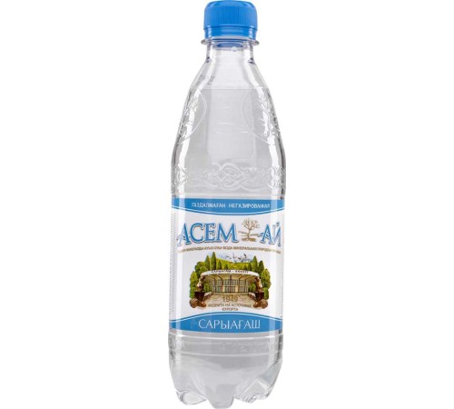 ВОДА АСЕМ-АЙ НЕГАЗ. 0,5Л