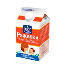 Ряженка фуд мастерден tetrapak 500г