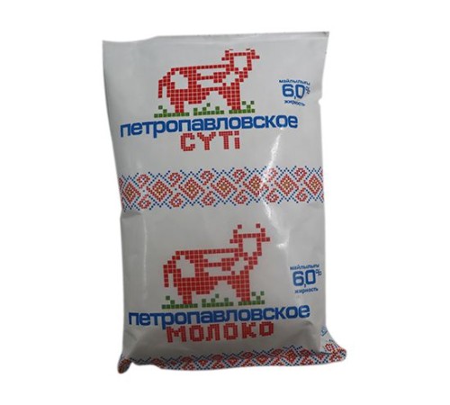 Молоко "Петропавловское" 6% 1л тфа
