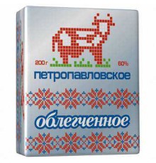 МАСЛО ПЕТРОПАВЛОВСКОЕ ОБЛЕГЧ 60% 180ГР