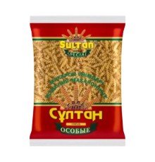 Макароны султан спираль особые 400г м/уп