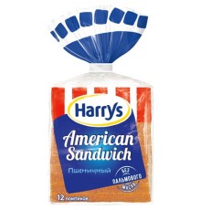 Хлеб тостовый Harry's 470гр