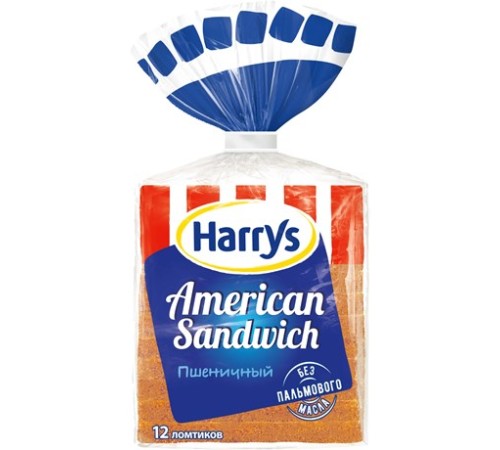 Хлеб тостовый Harry's 470гр