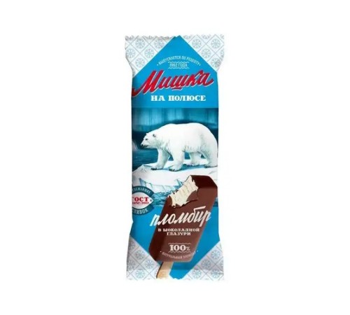 Мишка пломбир зефир 75 гр