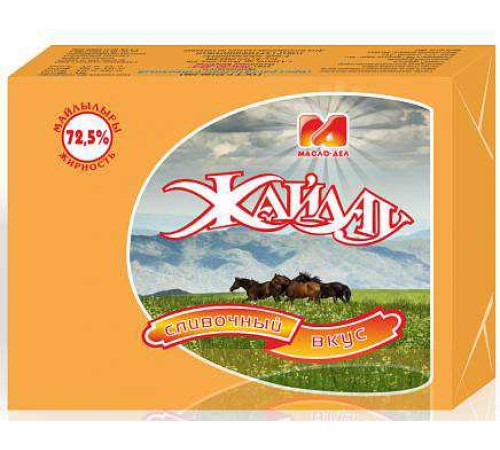 Масло "ЖАЙЛАУ" 180 гр 72,5%