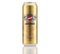 Пиво Line Brew AMBER баночное 0,5