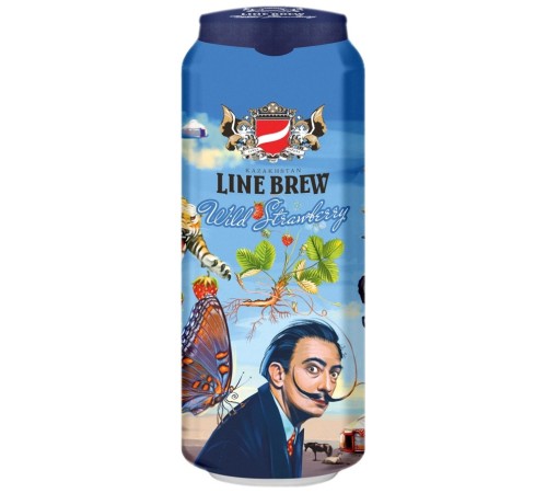 Beer Line Brew Дикая Клубника 0,568л ж/б