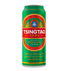 Пиво tsingtao светлое 4.7% жб 0.5л