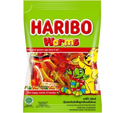 Жевательный мармелад Worms (Червячки) 80гр