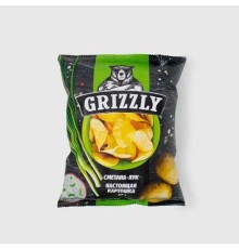 Чипсы Grizzly Сметана с луком 55гр