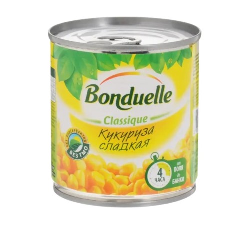 Кукуруза Bonduelle 212мл ж/б