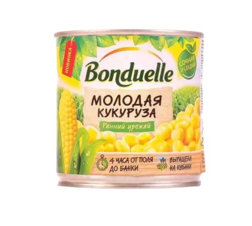 Кукуруза Bonduelle молодая 340г х 12 Россия