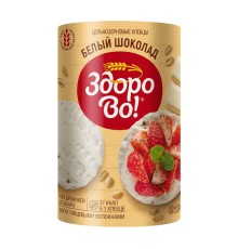 Хлебцы цельнозерновые "Здорово" в глазури "Белый шоколад" 200гр