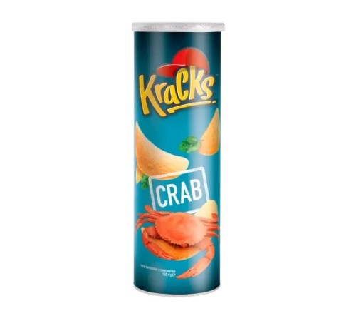 Чипсы Кракс Crab тубоскраб 14*160г