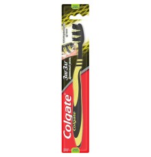 Зубная щетка Colgate zig-zag с древесным углем