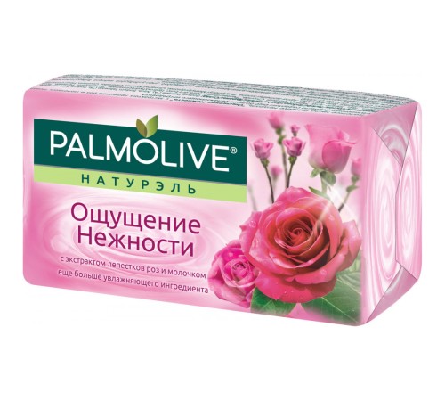 Мыло Palmolive Naturals ощущение нежности с экстрактами молока и розы 90г