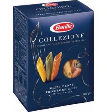 Barilla Mezze penne tricolori (Меццепенне трехцветные) 500гр