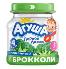 Агуша Пюре Брокколи 80г