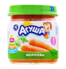 Агуша Пюре Морковь 80 г