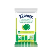 Салфетки влажные Kleenex антибакт №10, кимберли-кларк корпорейшнк