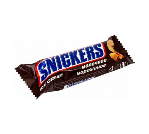 Мороженое  Snickers батончик 48г