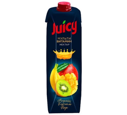 Сок Juicy Мультивитамин нектар 1л