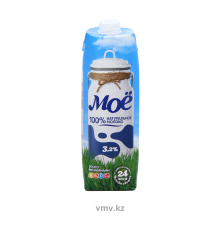 Молоко мое настоящее ультрапастеризованное 3.2% tetrapak 1л