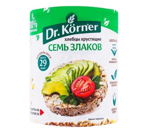 Хлебцы dr.кorner семь злаков 0.100