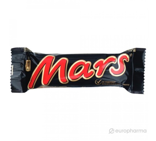 Шоколадный батончик Mars 50г