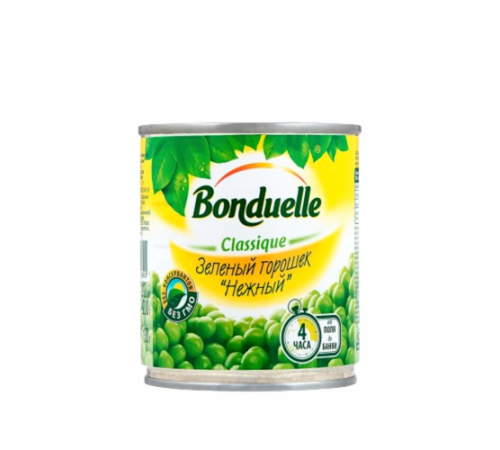 Горошек зеленый Bonduelle с/б 530г х 6 Венгрия