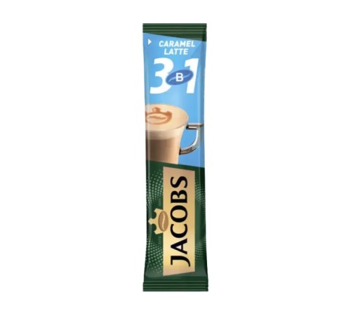 Якобс карамель латте 12,3г