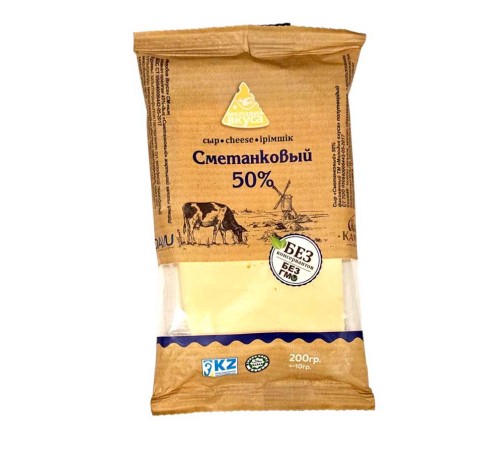 Сыр Сметанковый 50%