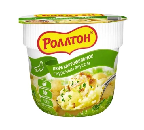 РОЛЛТОН пюре с Куриным вкусом 40гр