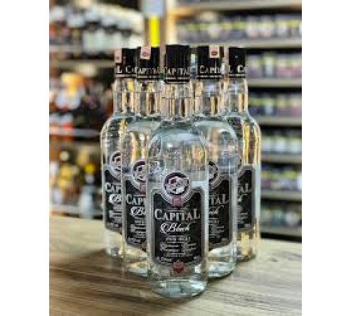 Водка Capital Black 0.2 38%