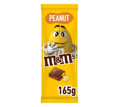 Плитка M&MS-Арахис 165гр Европа Плитка M&MS-Арахис 165гр Европа