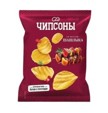 Чипсы чипсоны пеллетные/шашлык/40г бч115