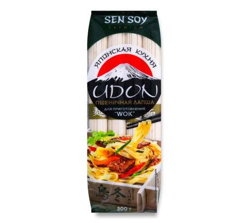 Макароны sen soy лапша пшеничная 300г м/у